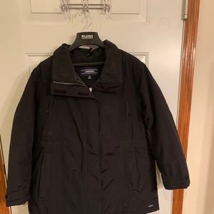 Women's Plus Squall Insulated Parka Coat with Hood